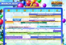 Расписание событий на Март 2024
